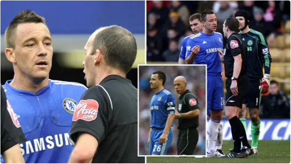 Chiêu trò của John Terry để né án phạt từ trọng tài