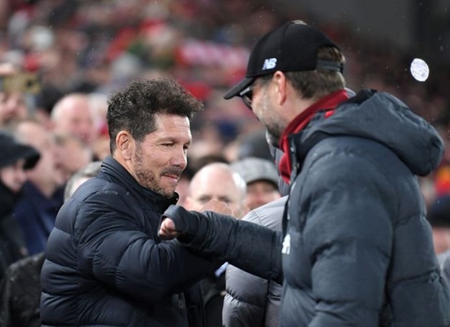 Ảnh bài viết Simeone lại tính không bắt tay, Klopp nói rõ 1 lời