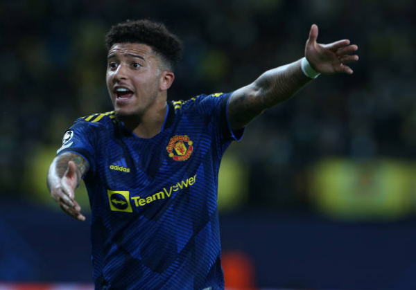 Ảnh bài viết Sancho nhận món quà từ NHM Man Utd sau trận Villarreal