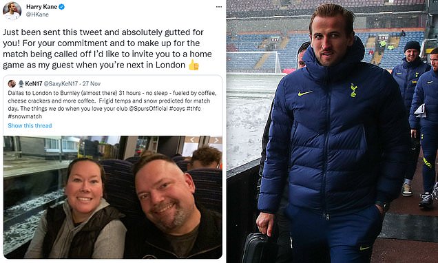 Ảnh bài viết Cử chỉ ấm áp của Harry Kane khi CĐV bay 31 tiếng để xem Spurs nhưng trận đấu bị hoãn