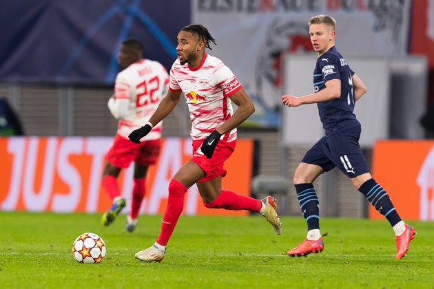 Ảnh bài viết Chói sáng trước Man City, số 18 của RB Leipzig được fan Arsenal thèm khát