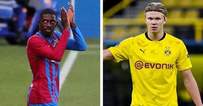 Sếp lớn Bayern nói về việc theo đuổi Haaland và Dembele