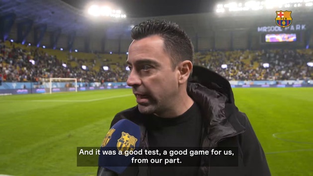 Xavi nêu quan điểm sau trận thua Boca Juniors