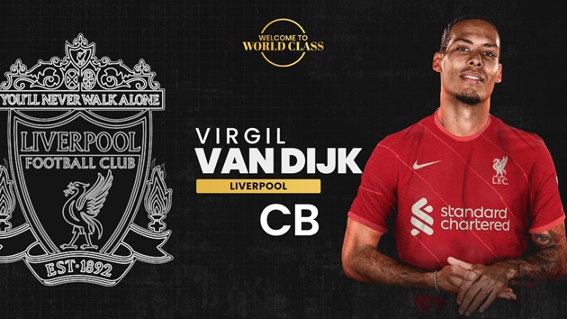 5 trung vệ xuất sắc nhất thế giới 2021: Đá tảng Liverpool thống trị