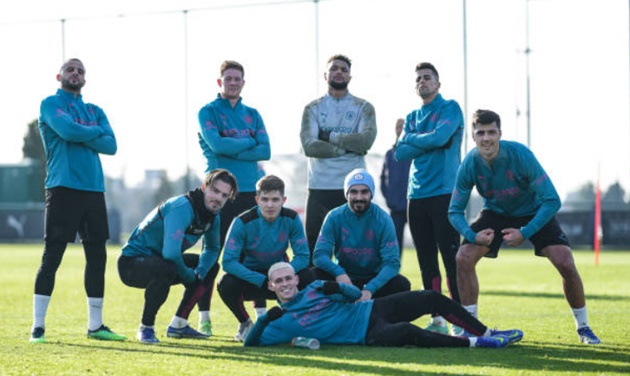 Man City tập luyện trước trận Southampton