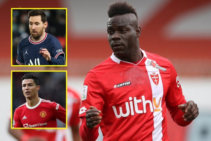 Ảnh bài viết Balotelli: 'Trình của tôi ngang Messi và Ronaldo'