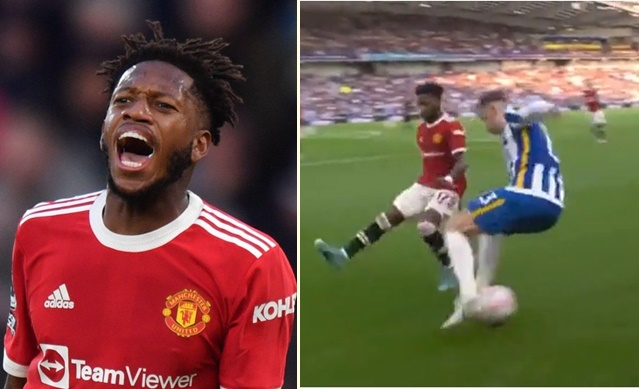 Fred thành 'trò hề' ở Amex Stadium