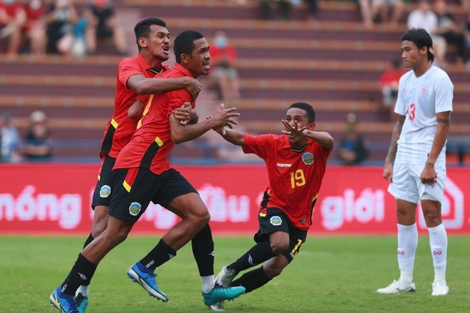 U23 Timor-Leste nhận thất bại ở phút 90+5
