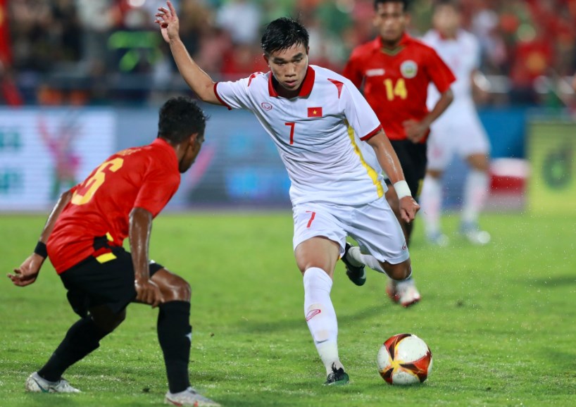 Thắng dễ Timor Leste, U23 Việt Nam vào bán kết với ngôi đầu bảng A