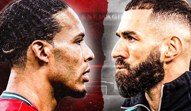 Ảnh bài viết 5 điểm nóng Liverpool vs Real: Van Dijk đối đầu Benzema; Nỗi lo hai cánh