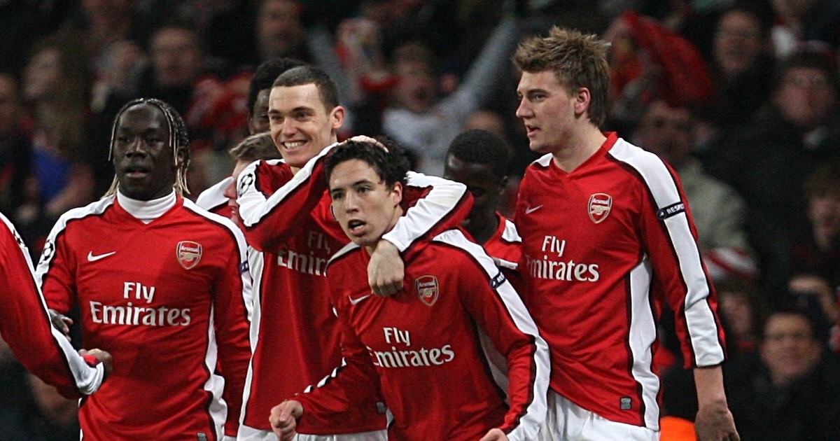 Xếp hạng 8 số 8 trong lịch sử Arsenal: Nasri đứng thứ 6