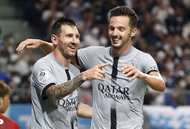 Messi tỏa sáng trong trận thắng 6-2 của PSG