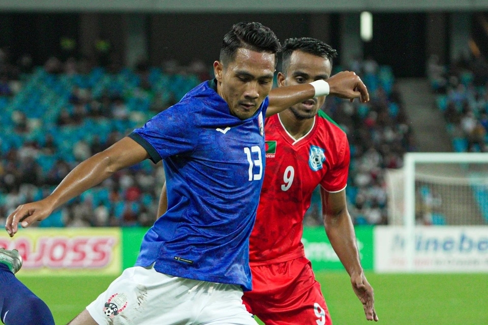Campuchia thua đội hạng 192 FIFA