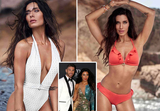 Ngắm nhìn body sexy của bà xã Ramos 