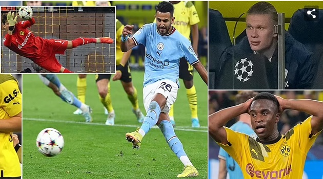 Haaland tịt ngòi, Man City dắt tay Dortmund vào vòng 1/8