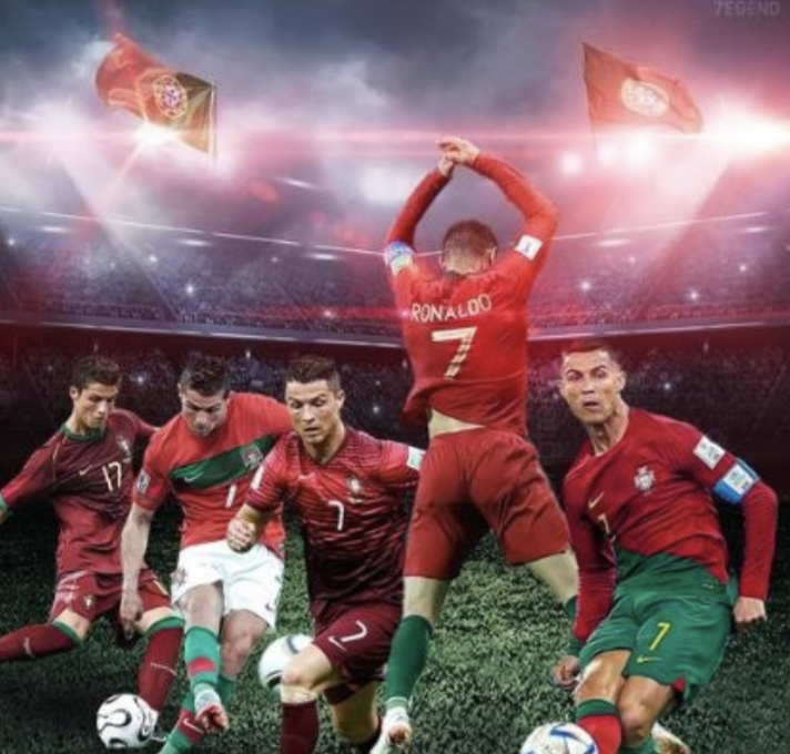 Ronaldo ăn mừng kỷ lục tại World Cup