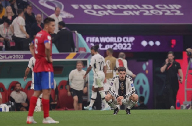 Không thắng đậm Costa Rica, Đức tủi hổ rời World Cup