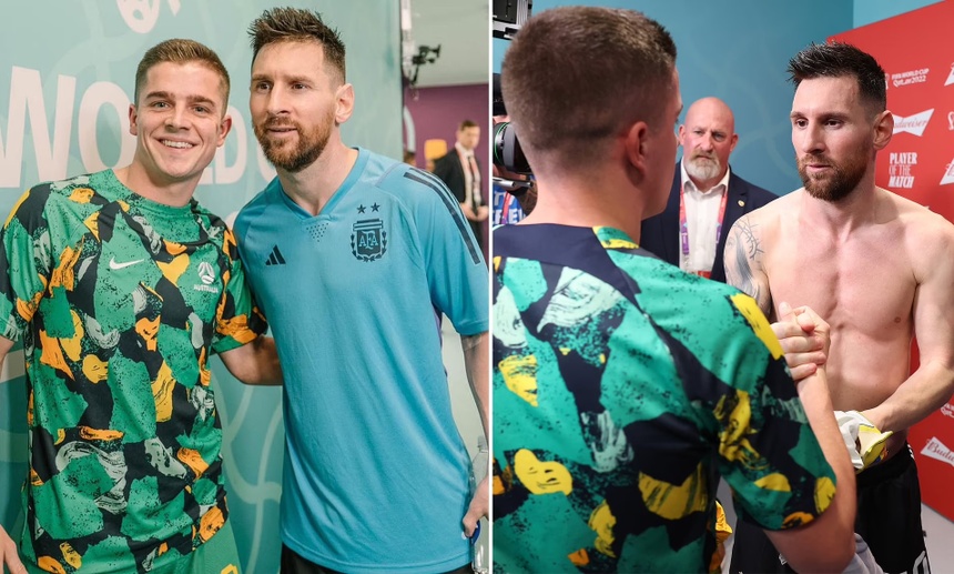 Món quà bất ngờ từ Messi dành cho cầu thủ chưa ra sân tại World Cup