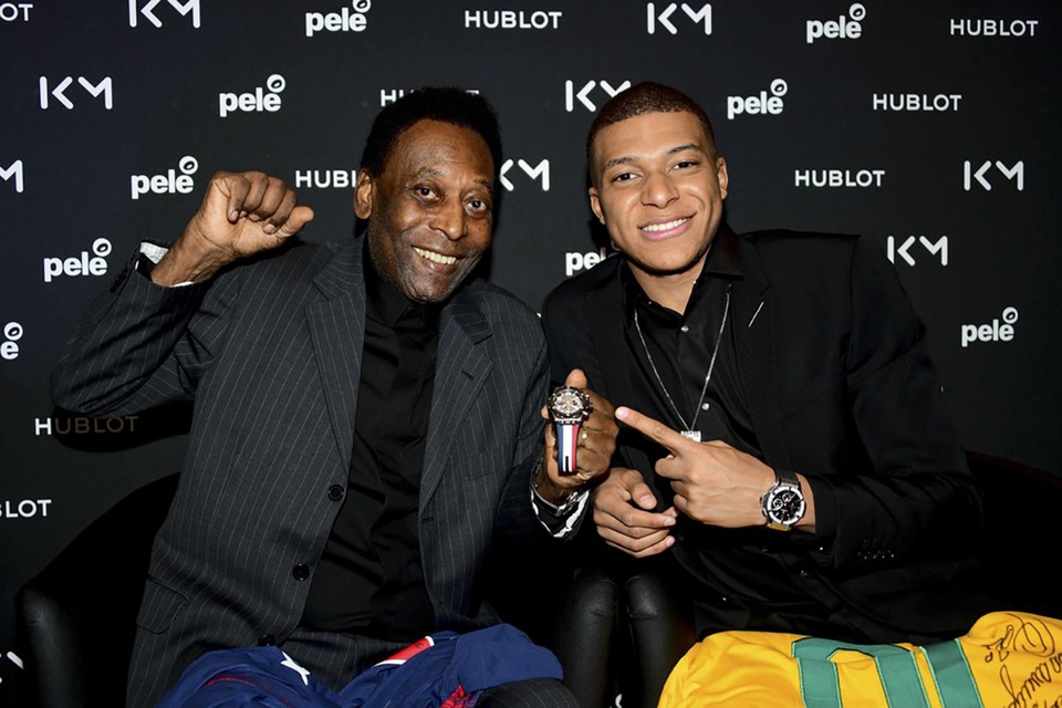 'Vua bóng đá' Pele gửi lời cám ơn tới Mbappe