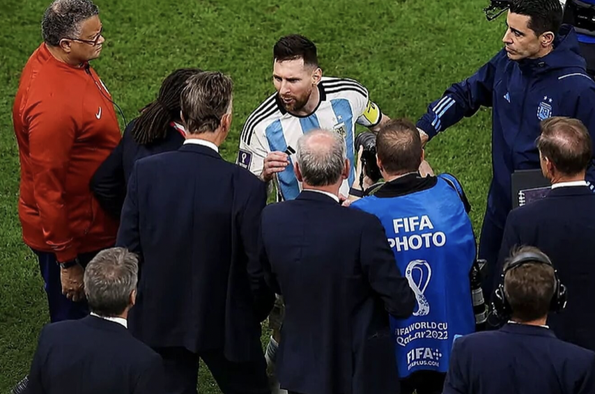 Hình ảnh khác biệt của Messi