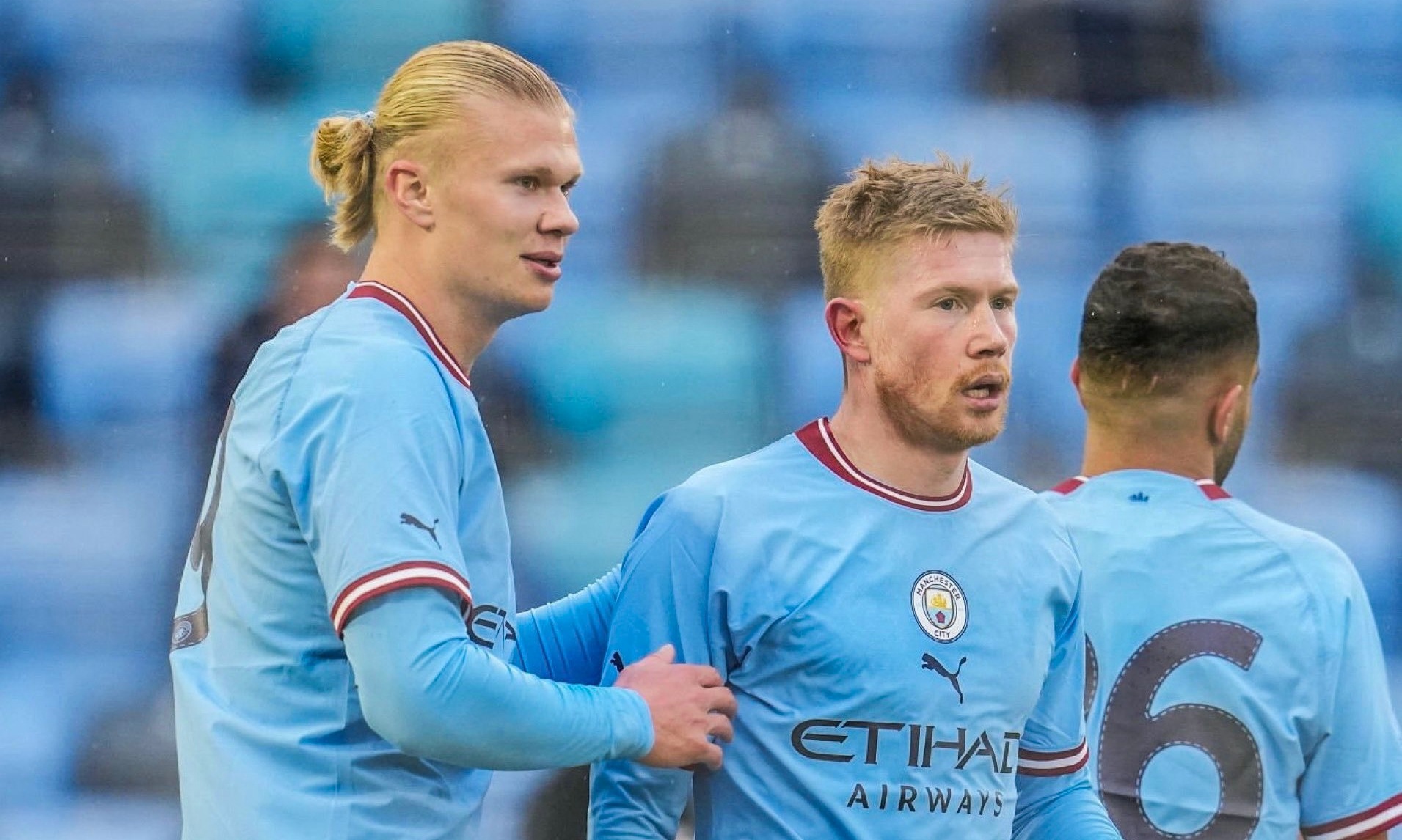 Ảnh bài viết Haaland và De Bruyne 'song tấu', Man City thắng dễ