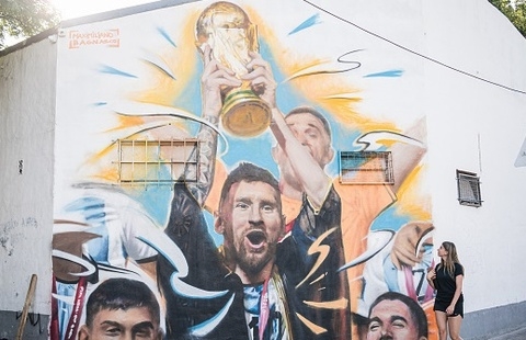 Phòng của Messi tại Qatar trở thành bảo tàng
