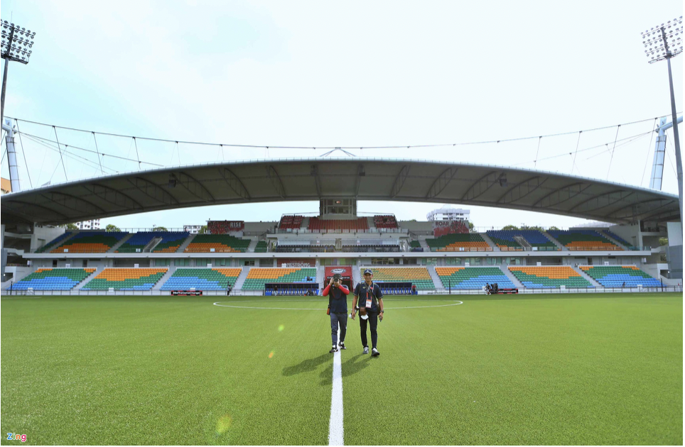Tuyển Việt Nam chơi trên sân nhỏ nhất AFF Cup 2022