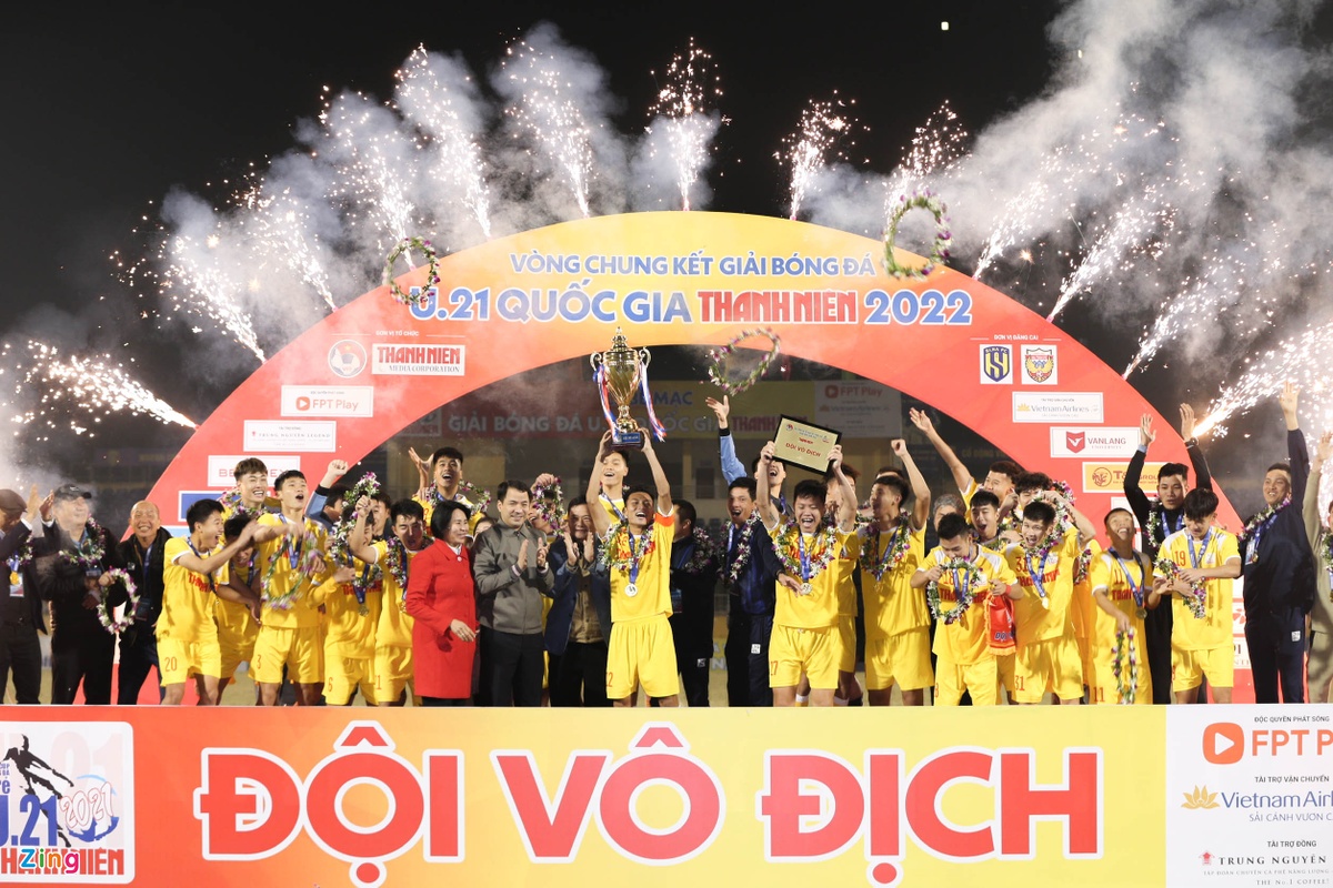 U21 Hà Nội lập kỷ lục vô địch ở U21 Quốc gia