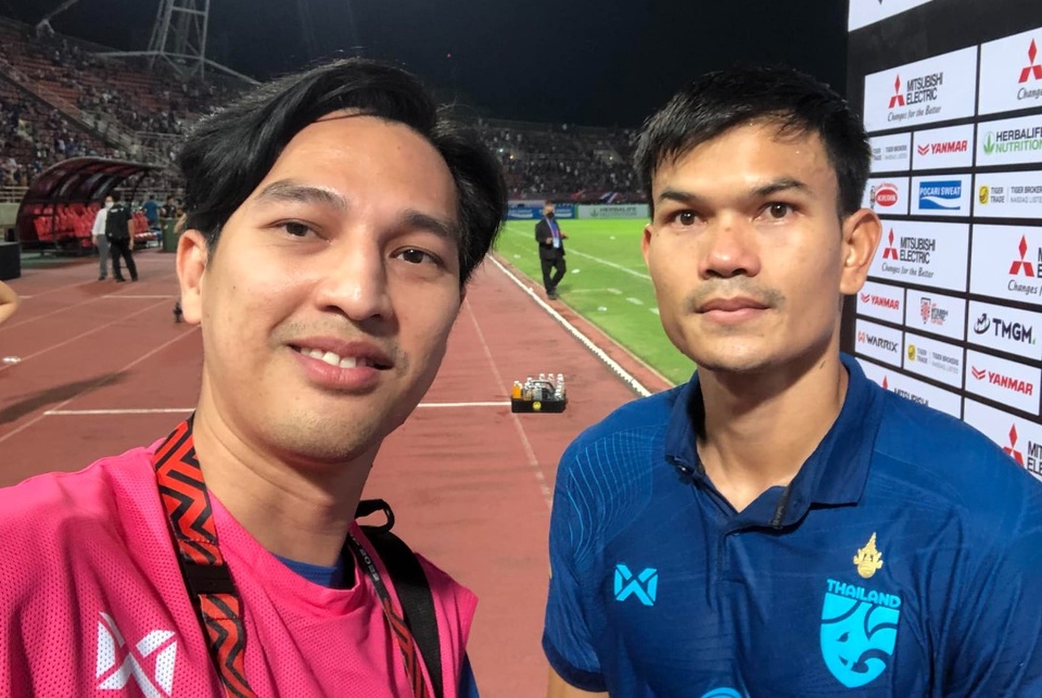 Tuyển thủ Thái Lan khóc vì vượt qua cơn ác mộng Malaysia