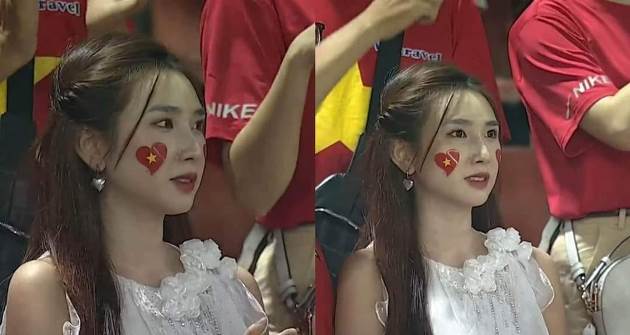 'Hot girl' nổi bật trên khán đài trận Thái Lan - Việt Nam là ai?