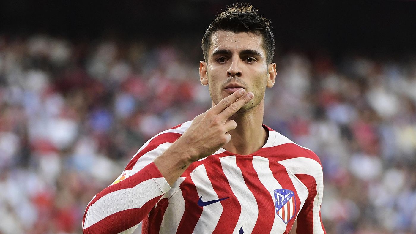 Morata chào đón tân binh của Atletico Madrid