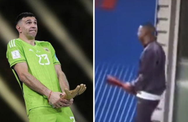 Ảnh bài viết Mbappe tái hiện màn ăn mừng phản cảm của Martinez