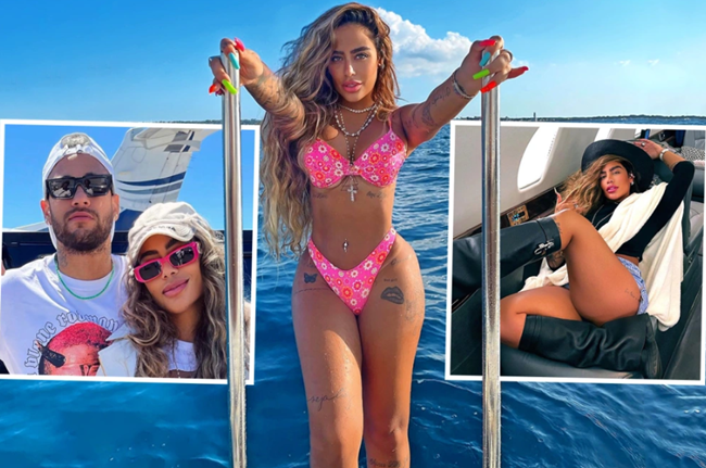 Cuộc sống sang chảnh của em gái Neymar