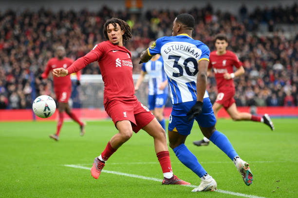 5 tắc bóng, 1 kiến tạo, 'cỗ máy' Brighton quá xuất sắc trước Liverpool