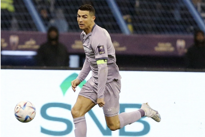 Ảnh bài viết Phản ứng của Ronaldo sau bàn đầu tiên tại Saudi Arabia