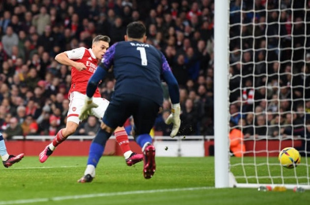 Ảnh bài viết Tân binh nổ súng, Arsenal vẫn mất điểm đáng tiếc trước Brentford