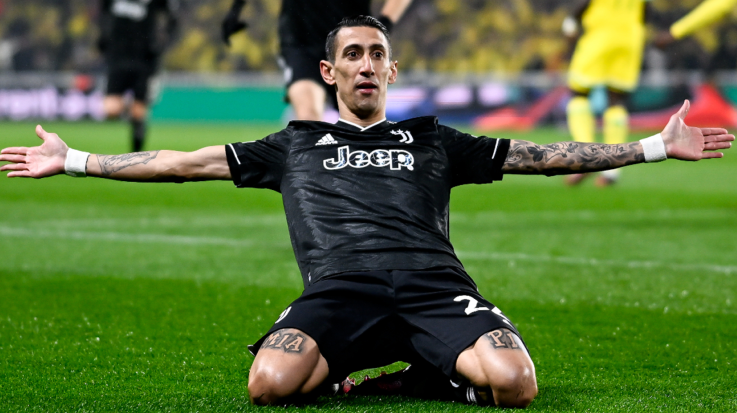 Hat-trick của Di Maria đưa Juventus vào vòng 16 đội