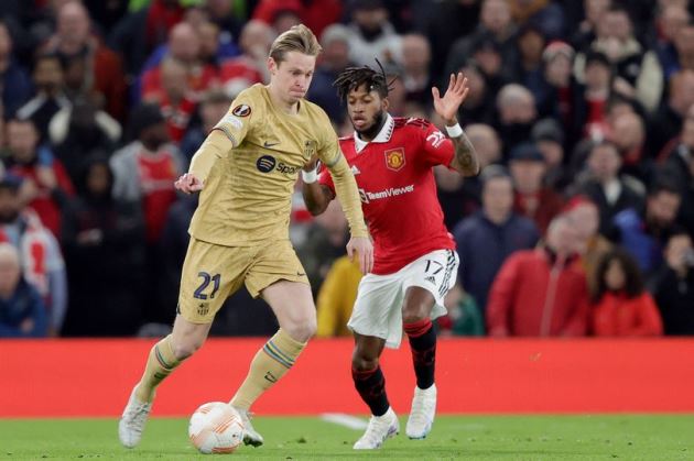 Vai trò của Fred chỉ rõ quan điểm của Ten Hag với De Jong