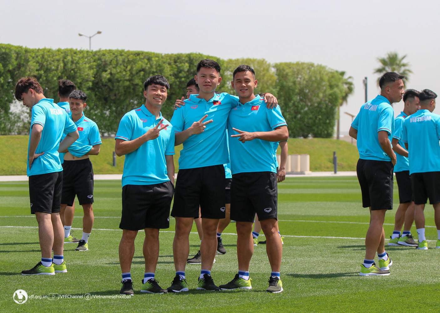 U23 Việt Nam tập trên sân của nhà vô địch World Cup Argentina