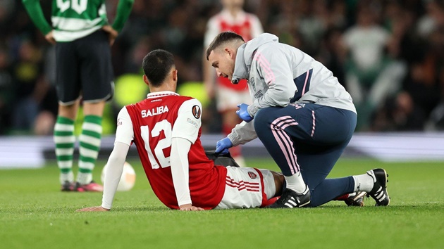 Cú sốc Saliba ập đến Arsenal