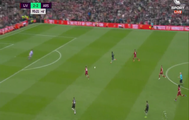 Ảnh bài viết Pha bóng có thể khiến Arsenal trả giá bằng cả mùa giải