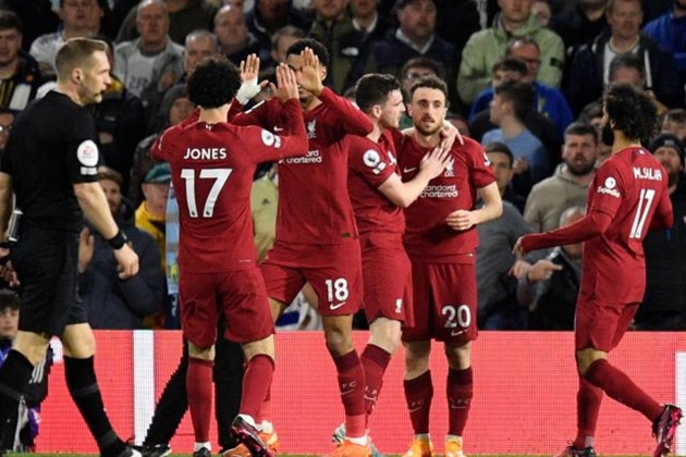 Ảnh bài viết Liverpool 'nuốt chửng' Leeds, viễn cảnh xuống hạng hiển hiện