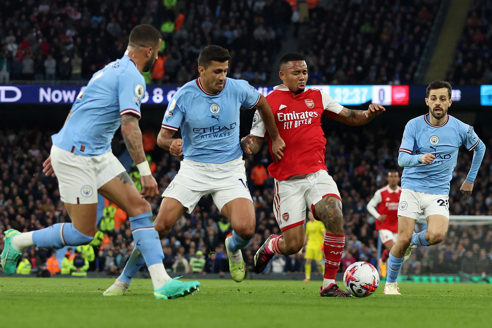 Chấm điểm Man City 4-1 Arsenal: Song Tấu De Bruyne - Haa...