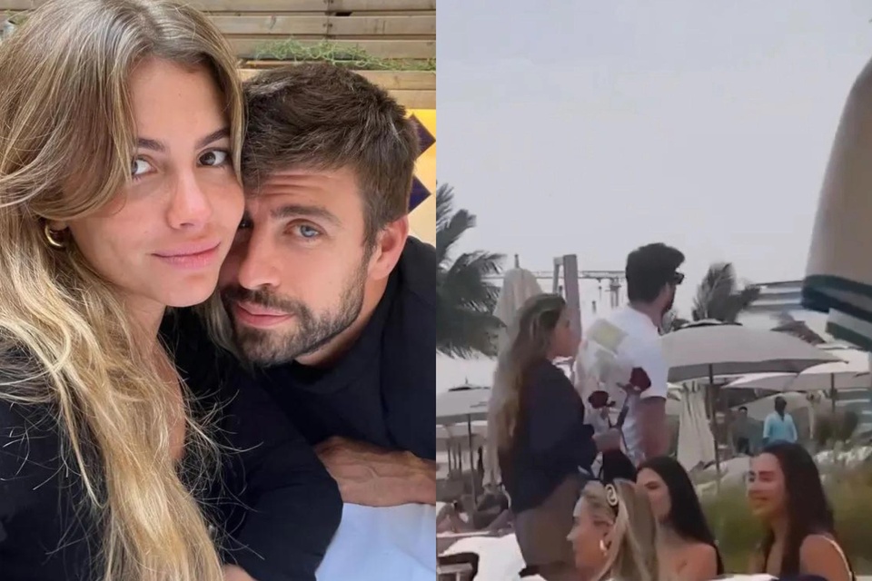 Gerard Pique bù đắp cho bạn gái mới