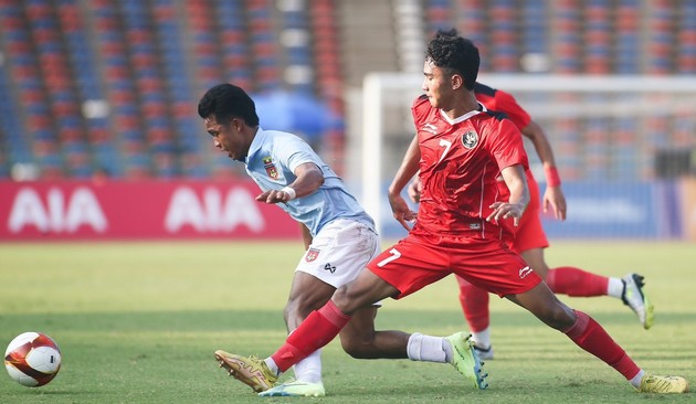 Thắng 5-0, U22 Indonesia khẳng định sức mạnh
