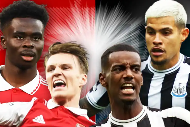 5 điểm nóng Newcastle vs Arsenal: Hai nhạc trưởng đọ sức; Saka đối đầu 'gã khổng lồ'