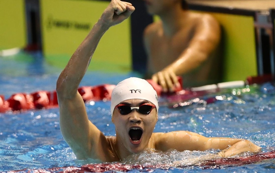 Pha giấu bài giúp đội bơi Việt Nam giành HCV SEA Games