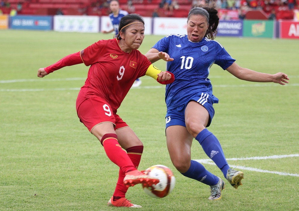 Thua Thái Lan, nữ Campuchia đấu tuyển nữ Việt Nam ở bán kết SEA Games 32
