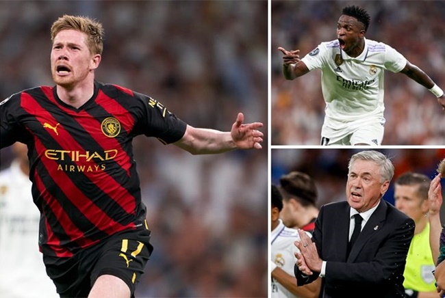 5 điểm nhấn Real Madrid 1-1 Man City: 'Cú đấm' trời giáng; Hai số 9 tắt điện