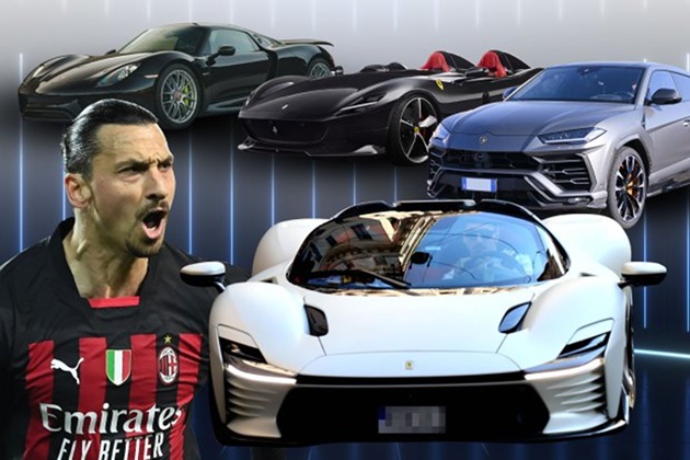 Ibrahimovic và bộ sưu tập xe chất chơi khiến CĐV thèm thuồng